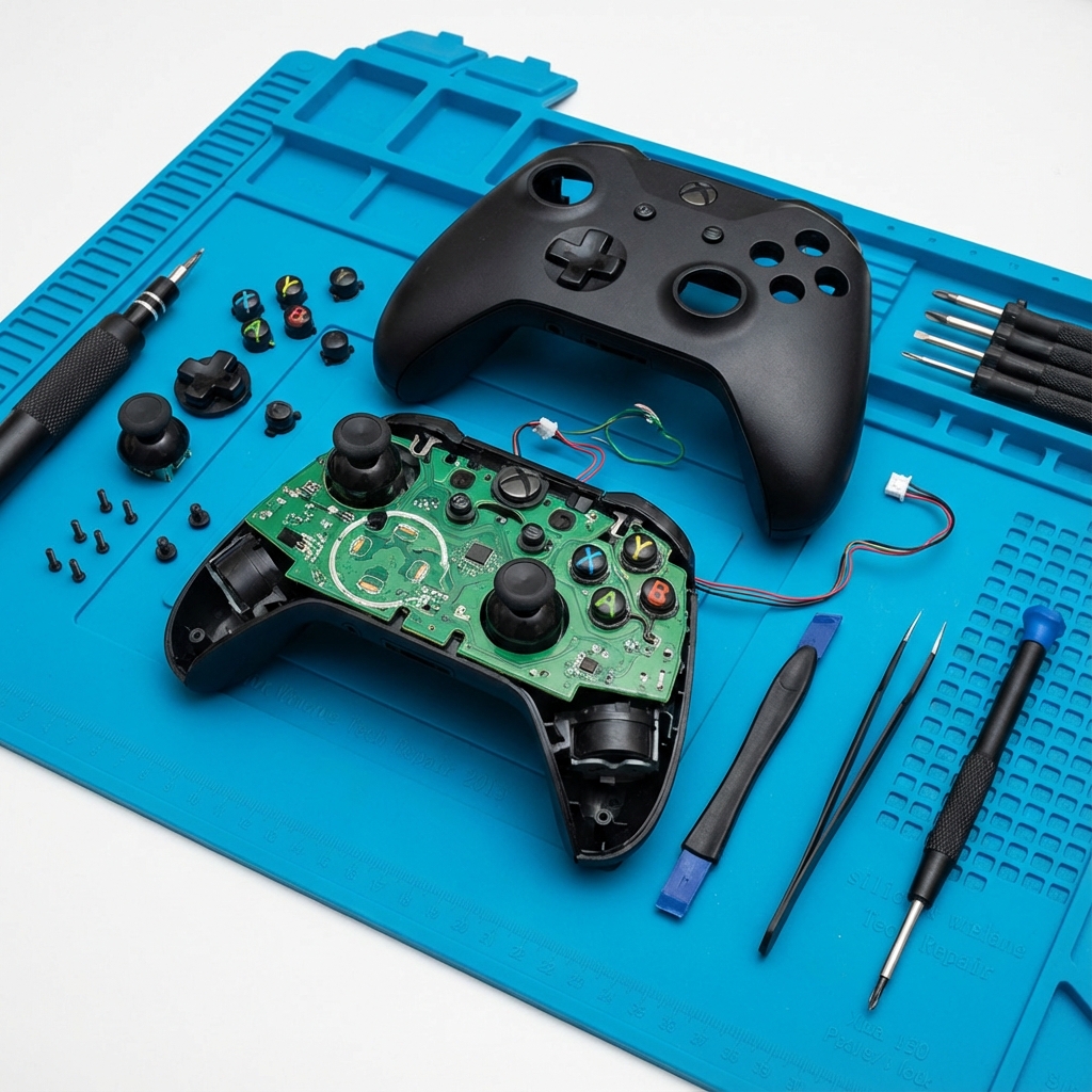Illustration for article: Xbox Controller Button Repair: Fix Unresponsive and Sticky Buttons